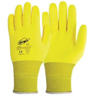 NINJA GLOVE HPT HI VIS M ( PACK OF 12) 